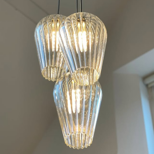 Nowoczesna Szklana Lampa Wisząca